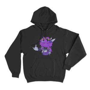 Wemmbu Girl Hoodie Black
